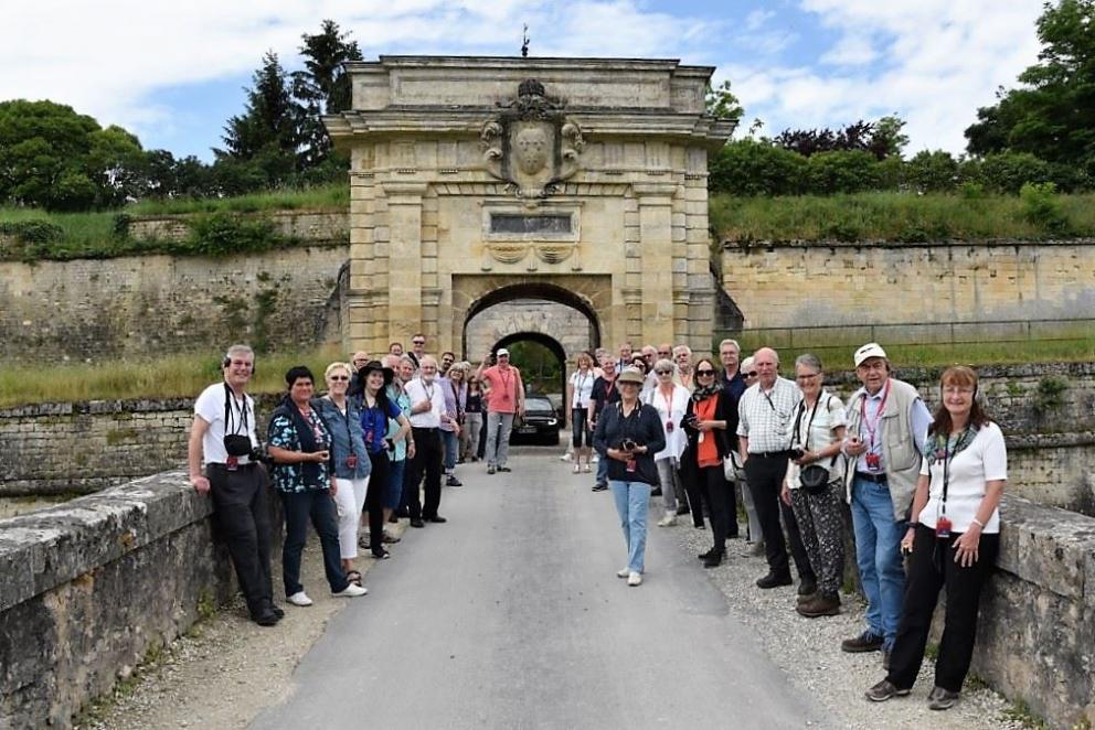 Gruppenbild in Blaye